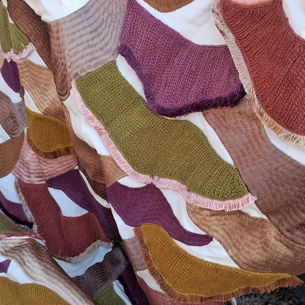 PAINT THE SKY Luxury embroidery fabric for curtains by the meter from Carlucci